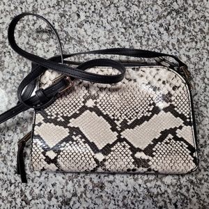 Animal Print Leather Purse